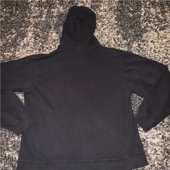 The Disney Store Chicago Mickey Mouse Zip Up Sweatshirt Hoodie Black Sz XL - Picture 5 of 5